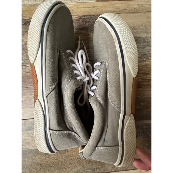 SPERRY Top-Sider Mens Shoes Dock Boat Sneakers 10M Gray Casual 1772706 - Picture 5 of 8